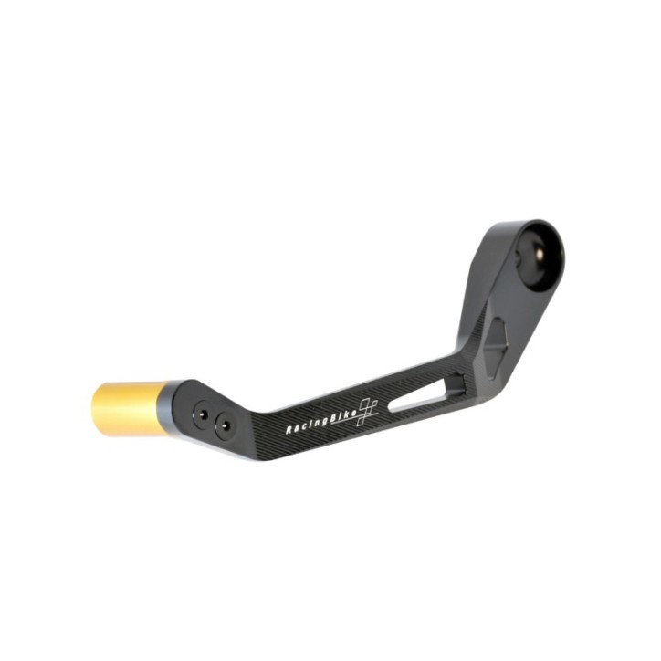 RACINGBIKE CLUTCH LEVER PROTECTION KAWASAKI GOLD - COD. PLC300O - Includes adapter. Material: 7075 ergal aluminium