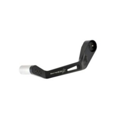 RACINGBIKE CLUTCH LEVER PROTECTION KAWASAKI SILVER - COD. PLC300P - Includes adapter. Material: 7075 ergal aluminium