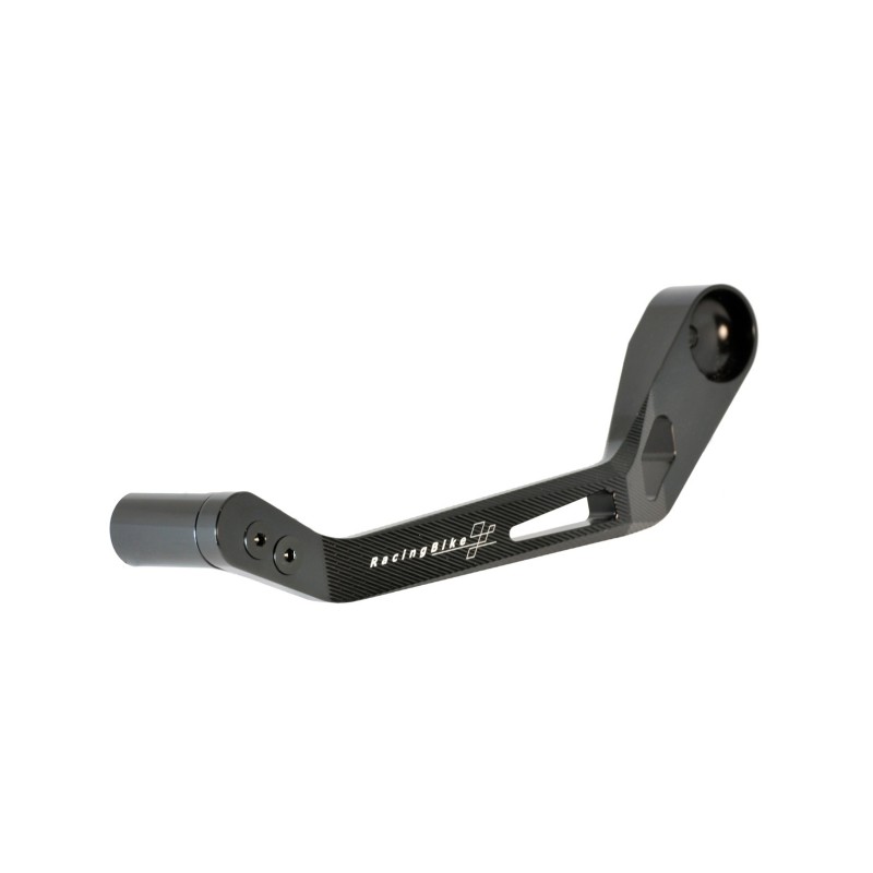 Protection universelle pour levier d'embrayage Racingbike Black Cod PLC100N, avec adaptateur pour guidon semi-rigide de course