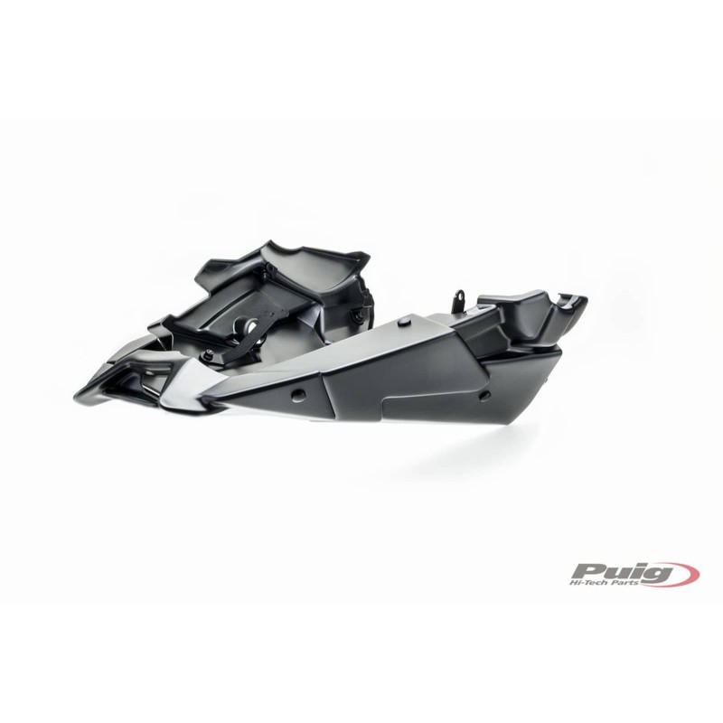 PUIG PUNTALE PER YAMAHA MT-09 SP CON SCARICO AKRAPOVIC ANNO 18-20 COLORE NERO OPACO