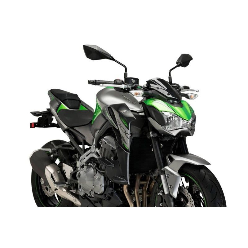 Becquet lateral Puig Downforce Naked pour Kawasaki Z900 17/19, noir