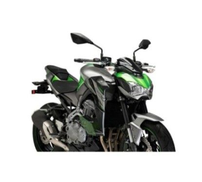 puig side spoiler downforce naked kawasaki z900 17 19 green