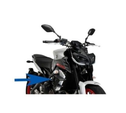 Aleron lateral Puig Downforce Naked Yamaha MT 09 SP 18 20 negro