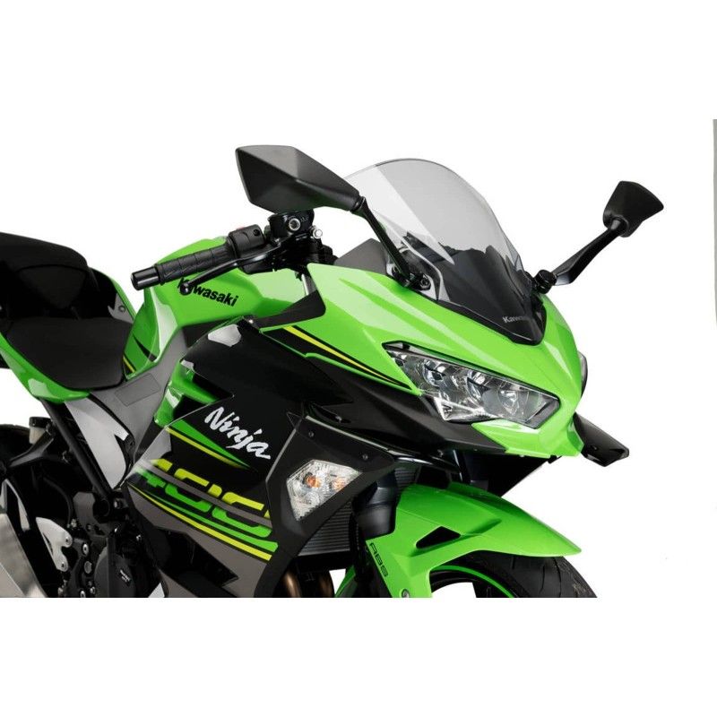 puig side spoiler downforce sport kawasaki ninja 400 18 24 black