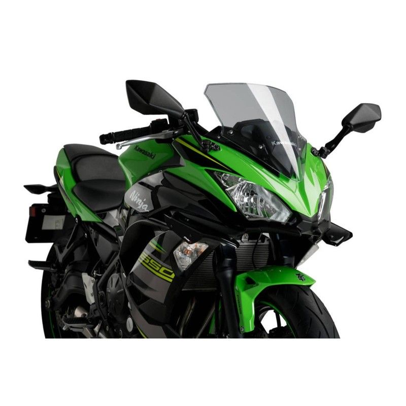 puig side spoiler downforce sport kawasaki ninja 650 17 19 black