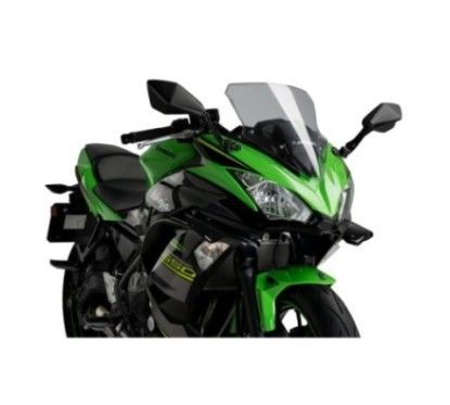 puig side spoiler downforce sport kawasaki ninja 650 17 19 black