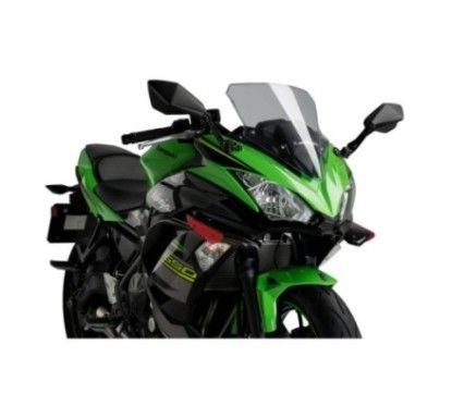 puig spoiler laterale downforce sport kawasaki ninja 650 17 19 rosso