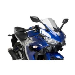 PUIG ALERON DOWNFORCE SPORT YAMAHA YZF-R3 15-18 NEGRO