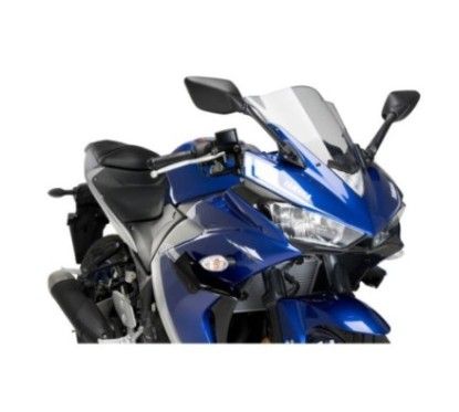 Aleron lateral Puig Downforce Sport Yamaha YZF R3 15-18 negro