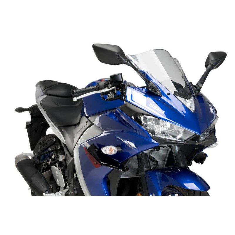 puig Spoiler Seite Downforce Sport Yamaha YZF R3 15 18 rot