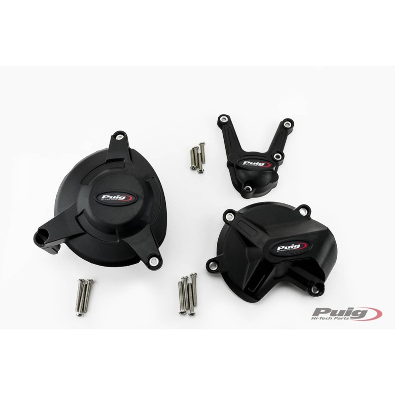 PUIG ENGINE CRANKCASE PROTECTION BMW S1000R 14-16 BLACK