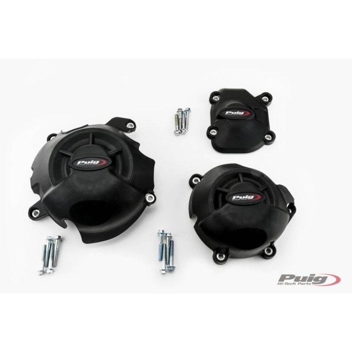 PROTECCION CARTER MOTOR PUIG KAWASAKI Z800 13-16 NEGRO