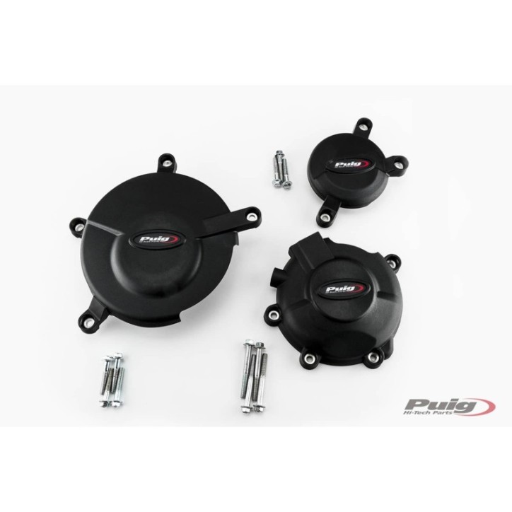 PROTECCION CARTER MOTOR PUIG SUZUKI GSX-R600 11-16 NEGRO