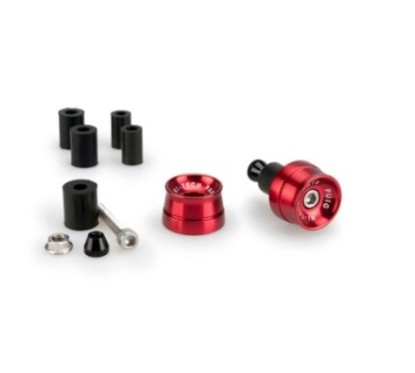 PUIG BAR ENDS MOD. SPEED APRILIA TUONO V4 1100 FACTORY 15-20 RED