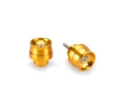 Embouts de guidon Puig Mod Speed pour Honda CBF600 08-12, couleur or