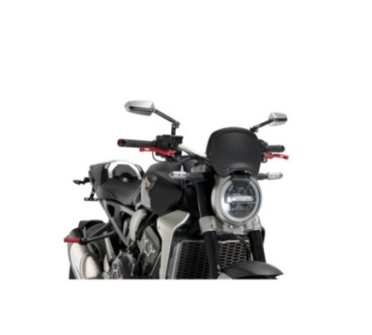 CARENAGE AVANT PUIG HONDA CB650R NEO SPORTS CAFE 19-23 LOOK CARBONE