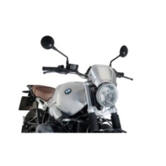 PUIG CARENATURA FRONTALE IN ALLUMINIO PER BMW R NINE T ANNO 14-22 COLORE SILVER