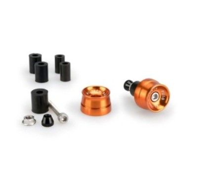 Extremos de manillar Puig Mod Speed para KTM 1290 Superduke R 20/24 naranja