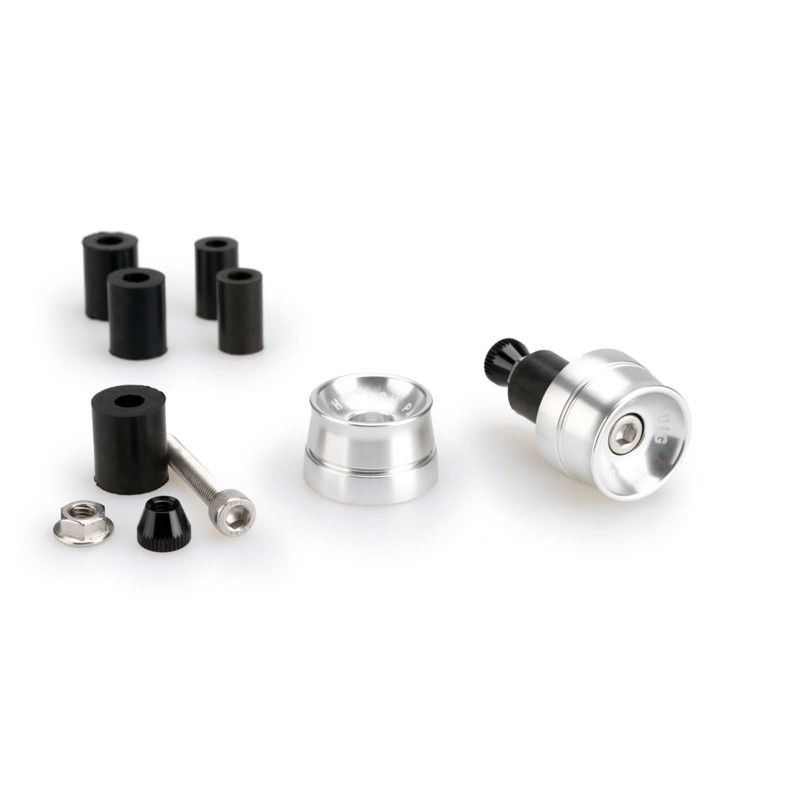 Embouts de guidon Puig Mod Speed MV Agusta Superveloce 800 20/25 Argent