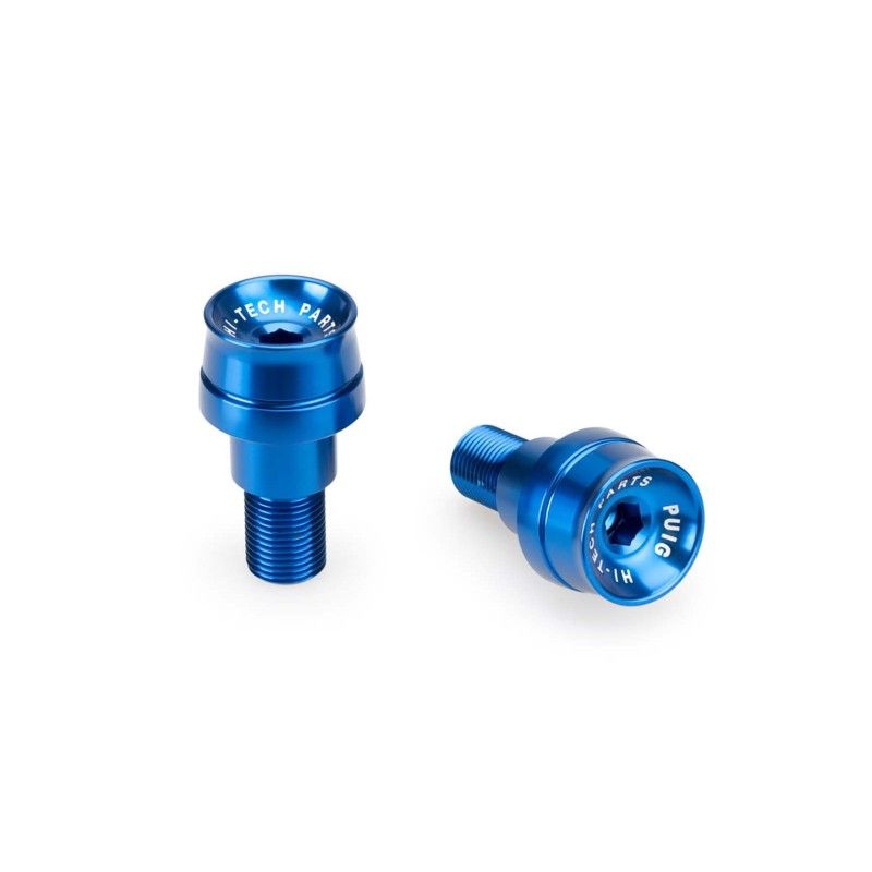puig bar ends mod speed for yamaha fz6 04 08 blue