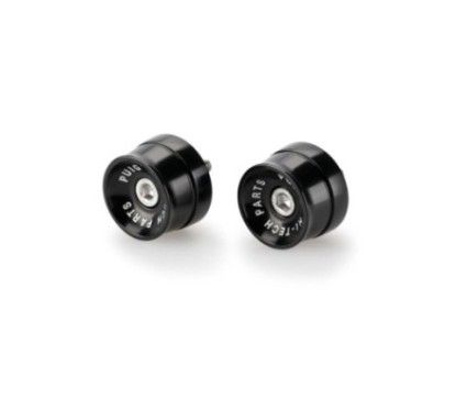Embouts de guidon Puig Mod Speed pour Yamaha YZF R1 R1M 2020-2024, noir