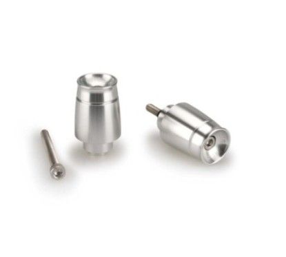 Embouts de guidon Puig Mod Sport pour Honda CB500 93-04 argent