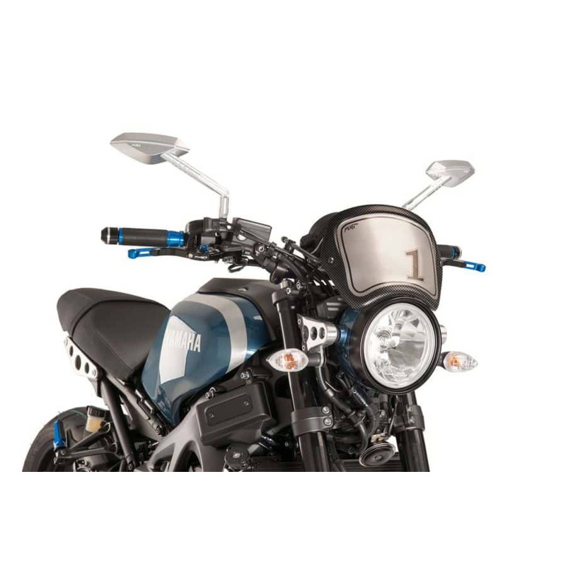 PUIG CARENAGE AVANT YAMAHA XSR900 16-21 CARBONE