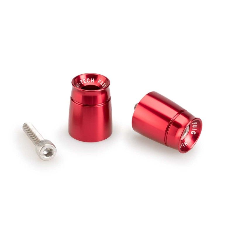 puig bar ends mod sport for kawasaki er 6n 12 16 red