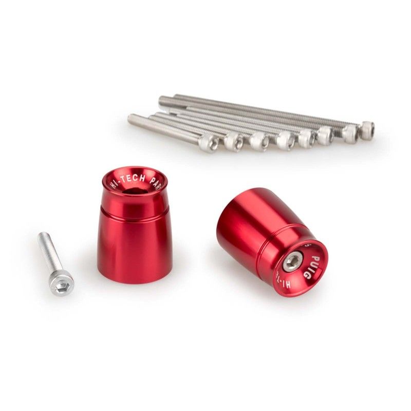 Embouts de guidon Puig Mod Sport pour Suzuki GS500F 04/07 Rouge