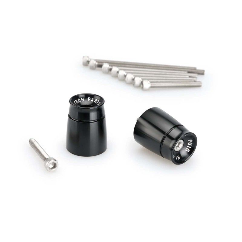 Embouts de guidon Puig Mod Sport pour Suzuki GSX R750 00-03 Noir