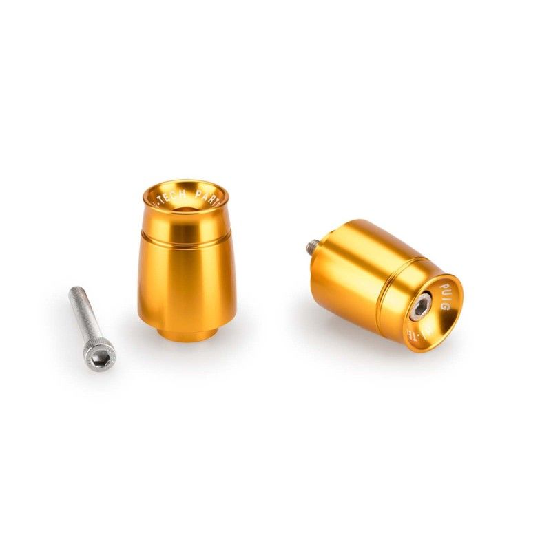 Embouts de guidon Puig Mod Sport pour Yamaha MT 09 21 23 Or