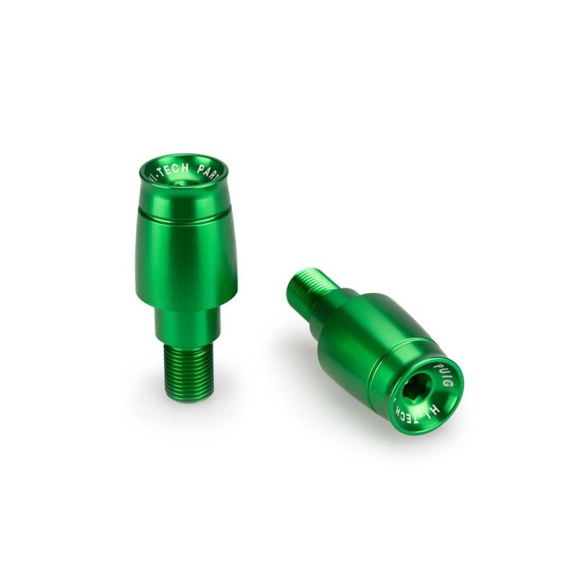 Embouts de guidon Puig Mod Sport pour Yamaha X Max 125 14-17 Vert