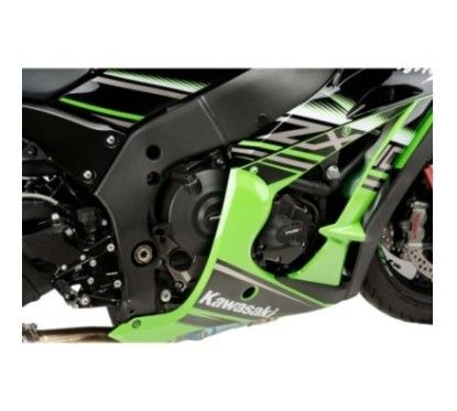 puig engine cover protection track for kawasaki zx 10r 21 25 championship black