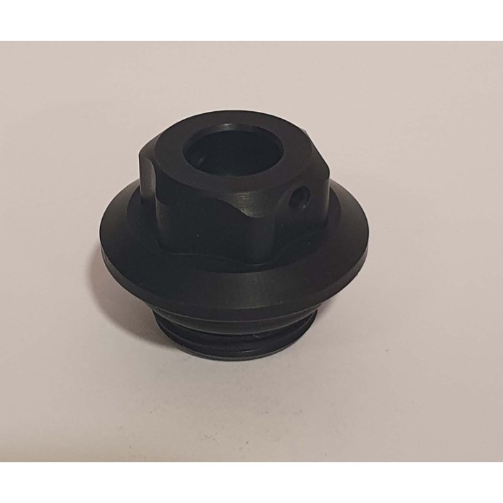 RACINGBIKE ENGINE OIL CAP COLOR BLACK - COD. T001N - Thread: M22x1.5. - OFFER