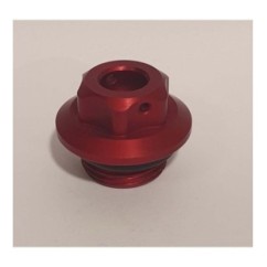 RACINGBIKE ENGINE OIL CAP COLOR RED - COD. T001R - Thread: M22x1.5. - OFFER