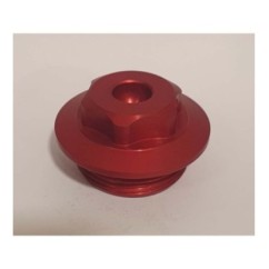 RACINGBIKE ENGINE OIL CAP FOR KAWASAKI COLOR RED - COD. T003R - M30x1.5 thread. - OFFER