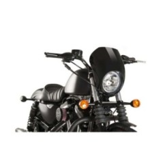 CUSTOM ACCES PARE - BRISE SEMI-CARENE FREE SPIRIT HARLEY D. SPORTSTER IRON 09-20 NOIR