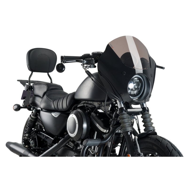 SEMICARENADO CUSTOM ACCES SNAKE EYE HARLEY D. SPORTSTER FORTY-EIGHT 16-20 NEGRO