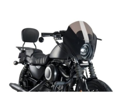 CUSTOM ACCES SEMI-CARENAGE SNAKE EYE HARLEY D. SPORTSTER FORTY-EIGHT 16-20 NOIR