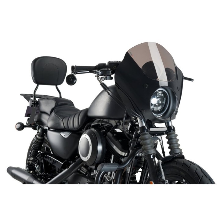 CUSTOM ACCES SEMI-FAIRING SNAKE EYE HARLEY D. SPORTSTER FORTY-EIGHT 16-20 BLACK