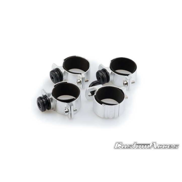 CUSTOM ACCES CLAMPS HARLEY D. SPORTSTER 1200 FORTY-EIGHT 16-20 INOX