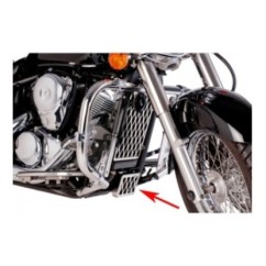 CUSTOM ACCES COPRI REGOLATORE KAWASAKI VN CLASSIC 06-16 INOX