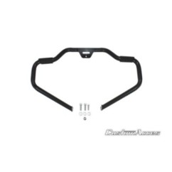 BARRES DE PROTECTION MOTEUR CUSTOM ACCESES MOD. MOUSTACHE HARLEY D. SOFTAIL FAT BOY FLFB 18-23 NOIR