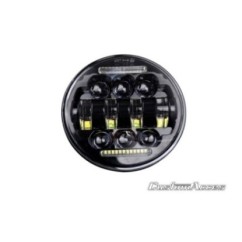 CUSTOM ACCES LED-SCHEINWERFER ALIEN HARLEY D. SPORTSTER SPORT 96-03 SCHWARZ