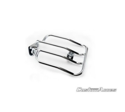 CUSTOM ACCES LUGGAGE RACK PLATE NOMADA HARLEY D. SPORTSTER IRON 09-20 STAINLESS STEEL