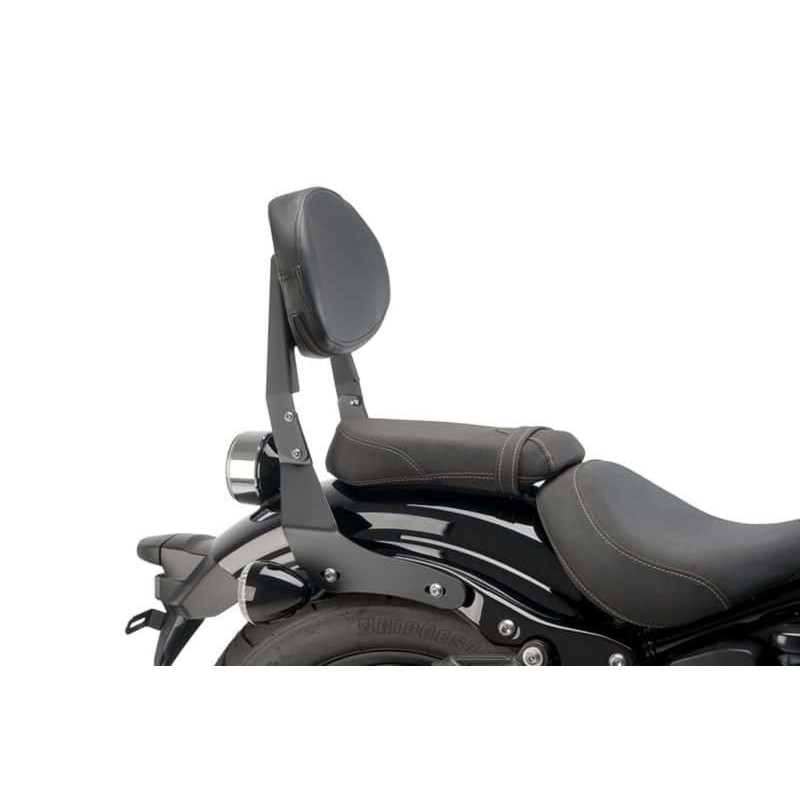 CUSTOM ACCES FIXED BACKREST HARLEY D. SPORTSTER 1200 SEVENTY-TWO 12-16 BLACK