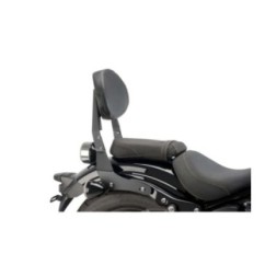 CUSTOM ACCES SISSYBAR FISSO PER HARLEY DAVIDSON SPORTSTER 1200 NIGHTSTER (XL1200N) ANNO 08-12' COLORE NERO