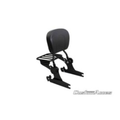 CUSTOM ACCES BACKREST LUXUS SOFTAIL HARLEY D. SOFTAIL STANDARD FXST 03-15 BLACK