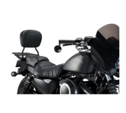 CUSTOM ACCES SCHIENALINO LUXUS SPORTSTER HARLEY D. SPORTSTER 1200 SEVENTY-TWO 12-16 NOIR