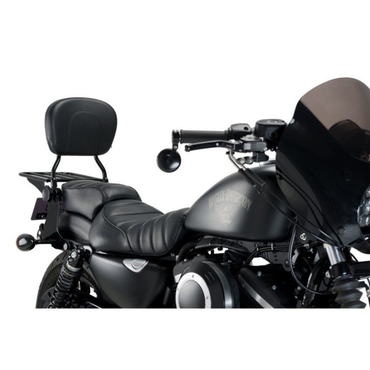 CUSTOM ACCES BACKREST LUXUS SPORTSTER HARLEY D. SPORTSTER ROADSTER 04-08 BLACK - COD. RSD002N